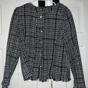 Black and white Blazer Size M